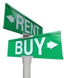 Buying Verses Renting A Home