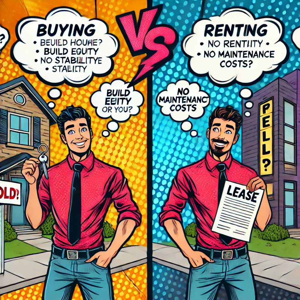 Buying Verses Renting A Home