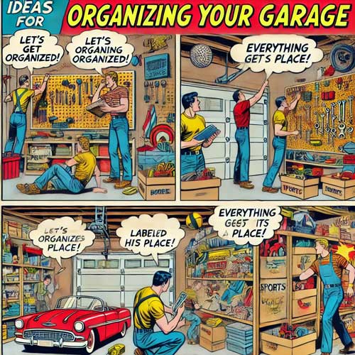 Ideas For Organizing Your Garage