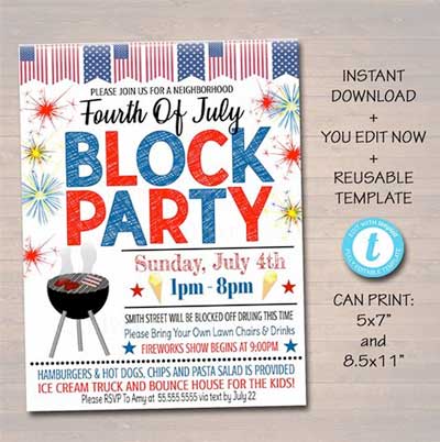 Planning A Fun Fourth Of July Block Party