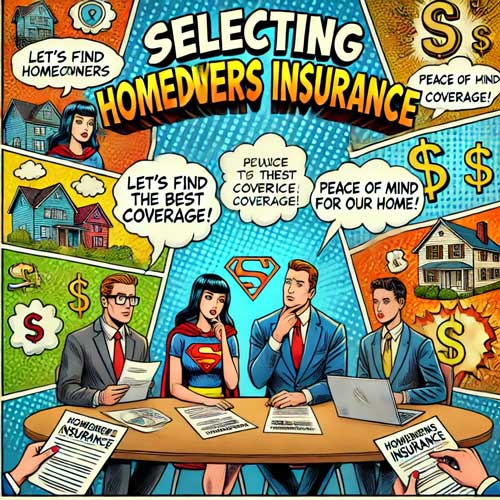 Selecting Homeowners Insurance