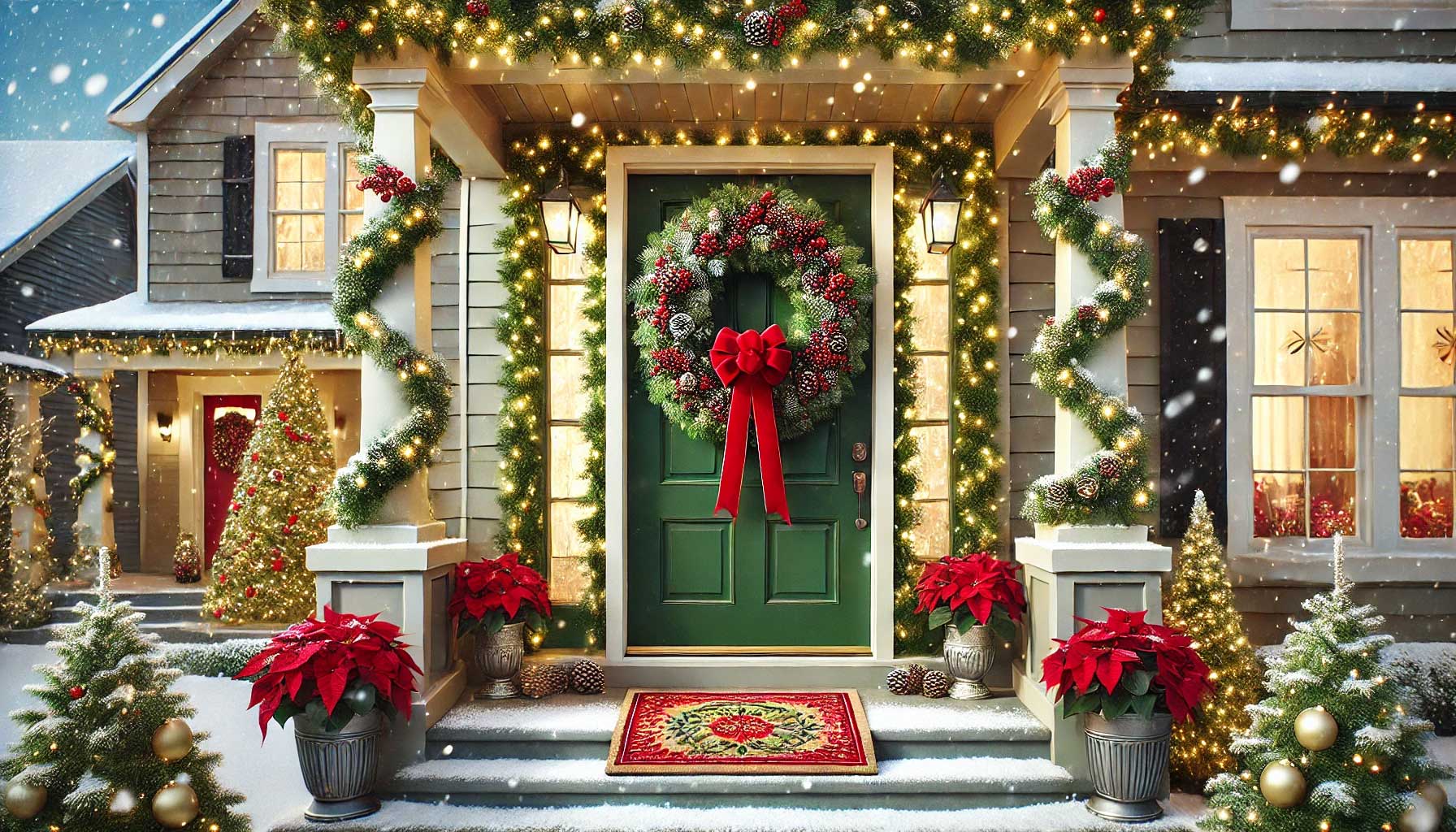 The Right Christmas Wreath For Your Front Door